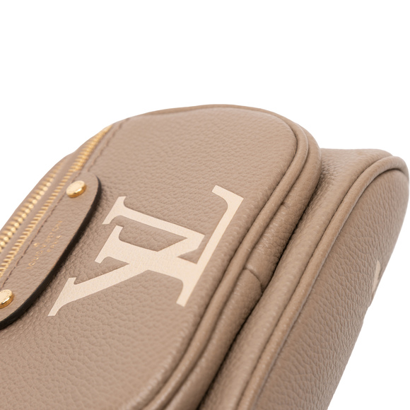 Pre-Loved Louis Vuitton Bicolor Monogram Empreinte Giant Mini Bumbag - Picture 9 of 11